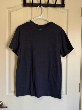Goodfellow & Co Navy Short-Sleeve Crew Neck T-Shirt
